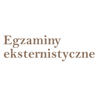 Egzaminy eksternistyczne